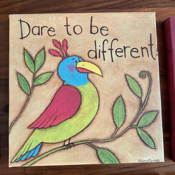 Canvas Print Wall Art Kids Room Nursery Animals Inspirational Quotes Set of 6 - Picture 3 of 9